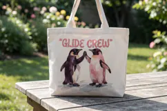 Gummy Penguin Ice Skating Sublimation Product Image 12