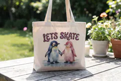 Gummy Penguin Ice Skating Sublimation Product Image 15