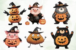 Playful Halloween Clipart Sublimation Product Image 4