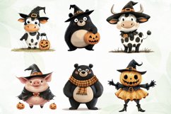 Playful Halloween Clipart Sublimation Product Image 3