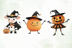Playful Halloween Clipart Sublimation Product Image 2