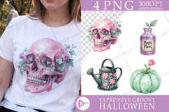 Botanical Halloween Sublimation Product Image 1