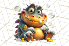 Colorful Monster Clipart PNG, Fun Halloween Png Product Image 3