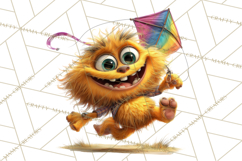 Colorful Monster Clipart PNG, Fun Halloween Png Product Image 2
