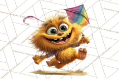 Colorful Monster Clipart PNG, Fun Halloween Png Product Image 2