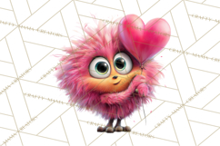 Colorful Monster Clipart PNG, Fun Halloween Png Product Image 3