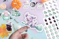 Pastel Goth Familiar Sticker Product Image 1