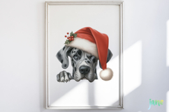Playful Peeking Dog Breeds Clipart Product Image 5