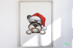 Playful Peeking Dog Breeds Clipart Product Image 5