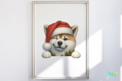 Playful Peeking Dog Breeds Clipart Product Image 3