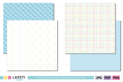 Children's scrapbook backgrounds for memory keeping projects