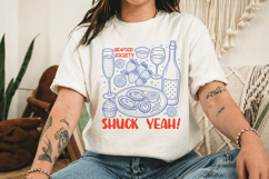 Playful Seafood Society PNG, Coastal Summer Design Product Image 4