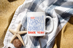 Playful Seafood Society PNG, Coastal Summer Design Product Image 5
