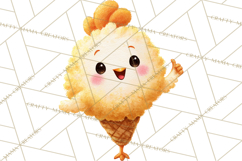 Cute Food and Beverage Clipart PNG, Kawaii Snacks Png Product Image 4