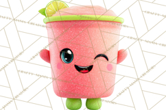Cute Food and Beverage Clipart PNG, Kawaii Snacks Png Product Image 5