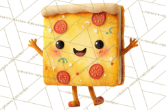 Cute Food and Beverage Clipart PNG, Kawaii Snacks Png Product Image 5