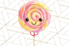 Cute Food and Beverage Clipart PNG, Kawaii Snacks Png Product Image 3
