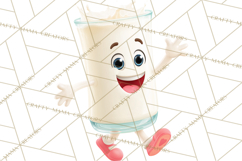 Cute Food and Beverage Clipart PNG, Kawaii Snacks Png Product Image 2