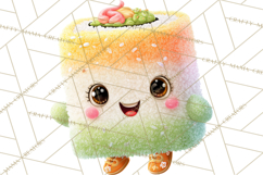 Cute Food and Beverage Clipart PNG, Kawaii Snacks Png Product Image 4