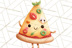 Cute Food and Beverage Clipart PNG, Kawaii Snacks Png Product Image 3