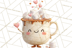 Cute Food and Beverage Clipart PNG, Kawaii Snacks Png Product Image 3