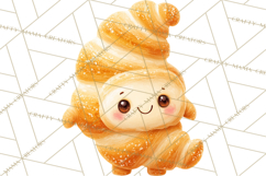 Cute Food and Beverage Clipart PNG, Kawaii Snacks Png Product Image 4