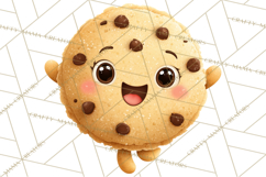 Cute Food and Beverage Clipart PNG, Kawaii Snacks Png Product Image 5