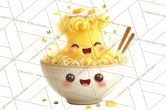 Cute Food and Beverage Clipart PNG, Kawaii Snacks Png Product Image 3