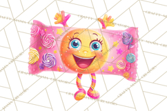 Cute Food and Beverage Clipart PNG, Kawaii Snacks Png Product Image 4