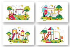 10 Playground Vector Illustration Product Image 2