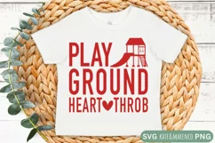 Playground Heart Throb SVG | Funny Boy Valentine SVG PNG Product Image 3