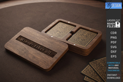 Playing Card Box Laser Cut | Card Case | Playing Card Holder Product Image 1