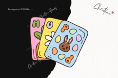 Retro Easter Clipart | Easter PNG Product Image 2