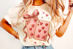 Six Seven Valentine's Day PNG, Valentine Playing Cards PNG Product Image 1