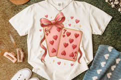 Six Seven Valentine's Day PNG, Valentine Playing Cards PNG Product Image 4