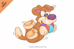 18 Cartoon Dogs 04. Clipart. Product Image 16