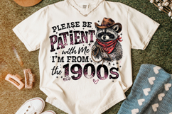 Cowboy Raccoon, Funny PNG, Sarcastic PNG, Western Country Product Image 4