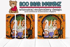 Peace Love Halloween Sublimation tumbler design Product Image 1