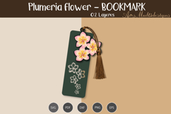 plumeria flower Bookmark Product Image 3