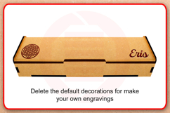 Laser cut SVG Fountain pen case template Digital download Product Image 4