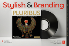 Pluribus - Serif font family Product Image 13