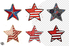 4th of July Stars Clipart Product Image 1