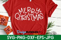 Merry Christmas Svg, Christmas Mug Png, Christmas Shirt Svg Product Image 1