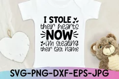 I Stole Their Hearts Svg, Foster Parents SVG, Adoption Svg Product Image 1