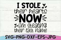 I Stole Their Hearts Svg, Foster Parents SVG, Adoption Svg Product Image 2