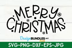 Merry Christmas Svg, Christmas Mug Png, Christmas Shirt Svg Product Image 2