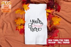 Tea Towel Mockup - Fall Themed Product Image 1
