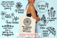 Spring SVG Bundle | Inspirational Quotes | Positive vibes Product Image 1