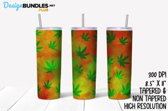 Smoke Cannibis Tumbler Wrap Product Image 1