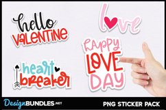 Valentines Day PNG Stickers Product Image 1
